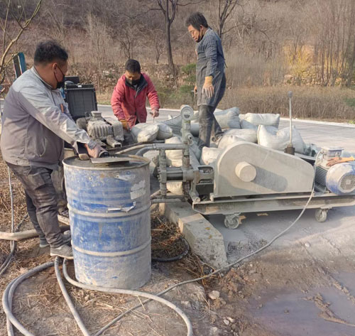 沽源路面下沉注浆